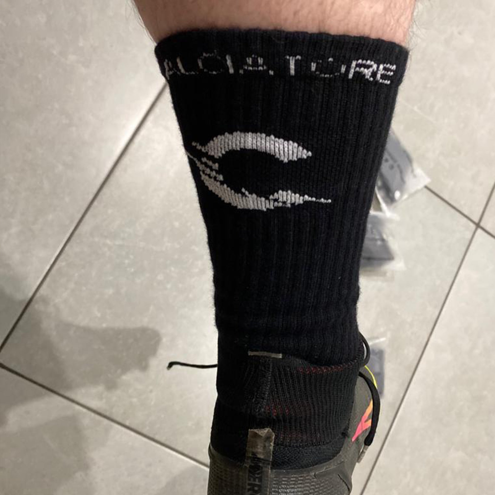 Black Grip Socks Large – Calciatore